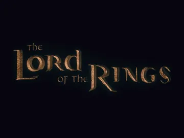 Lord of the Rings, The - The Two Towers screen shot title